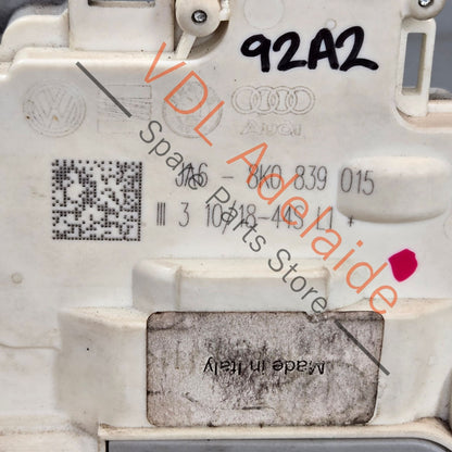 8K0839015 9A783911500   Genuine Porsche Cayenne 958 Rear Left Door Lock 8K0839015 9A783911500
