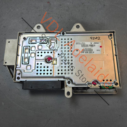 7PP035223P 95564530201 7L5035466B  Porsche Cayenne Cayman Panamera BOSE Audio Amplifier Amp 7PP035223P 95564530201 7L5035466B