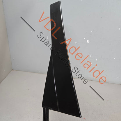 95855958900 7P5853589   Porsche Cayenne 958 Rear Left Door C Pillar Exterior Trim Gloss Black 95855958900 7P5853589