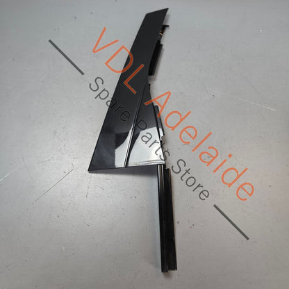95855959000 7P5853590   Porsche Cayenne 958 Rear Right Door C Pillar Exterior Trim Gloss Black 95855959000 7P5853590