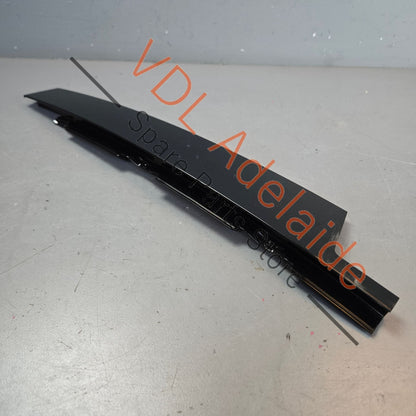 95855931701 7P5853317   Porsche Cayenne Front Left Door B Pillar Exterior Moulding Trim 7P5853317 95855931701 GW1 Gloss Black
