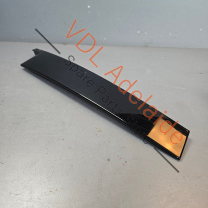 95855931701 7P5853317   Porsche Cayenne Front Left Door B Pillar Exterior Moulding Trim 7P5853317 95855931701 GW1 Gloss Black