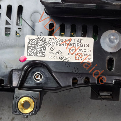 95864195455 7P5920921AF   Porsche Cayenne GTS 958 Dash Cluster Speedo 95864195455 7P5920921AF