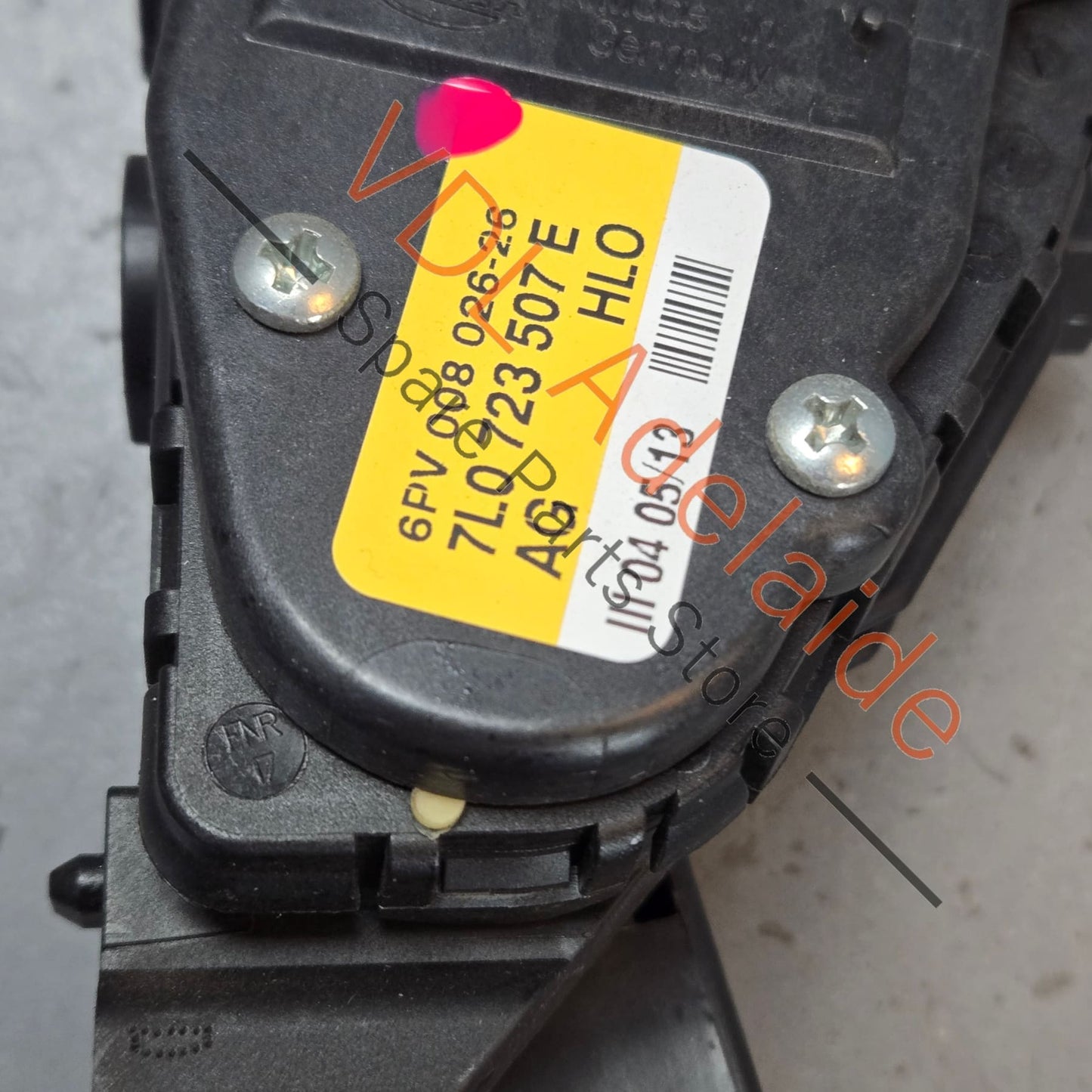 7L0723507E 95542302450   Porsche Cayenne 958 92A Accelerator Pedal Assembly Throttle 7L0723507E 95542302450