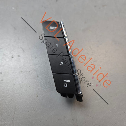 7P5959561E 95861310410   Porshe Cayenne 958 Memory Seat Switch Right Driver 7P5959561E 95861310410
