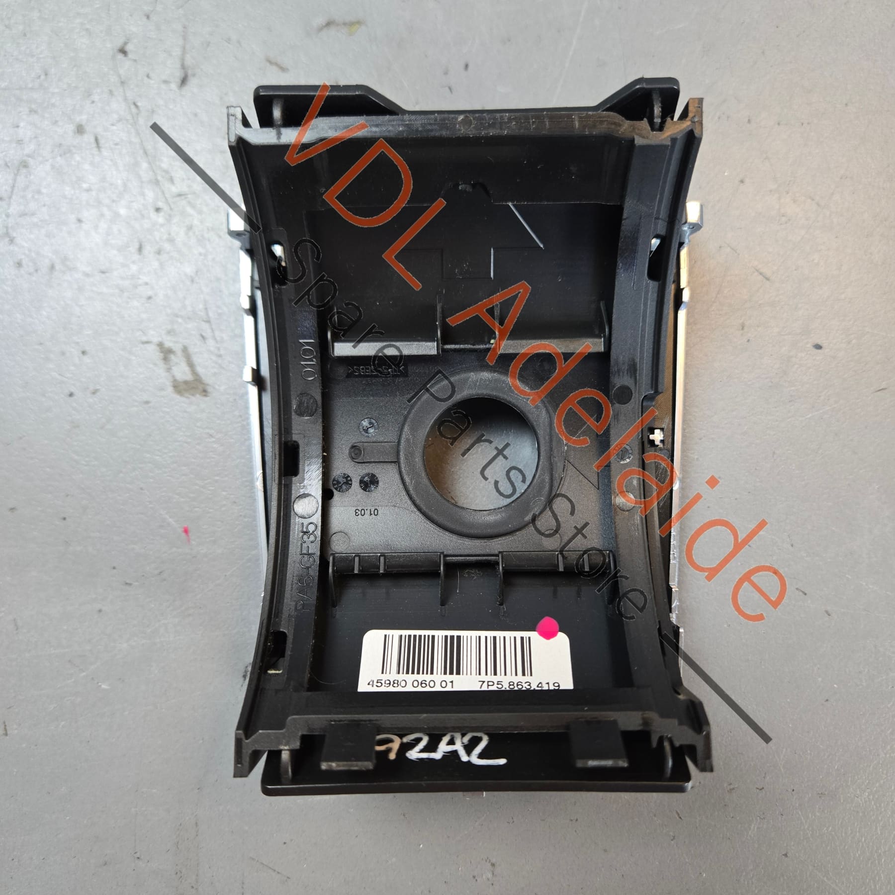 95855341900 7P5863419   Porsche Cayenne 958 Shifter Surround Trim 95855341900 7P5863419