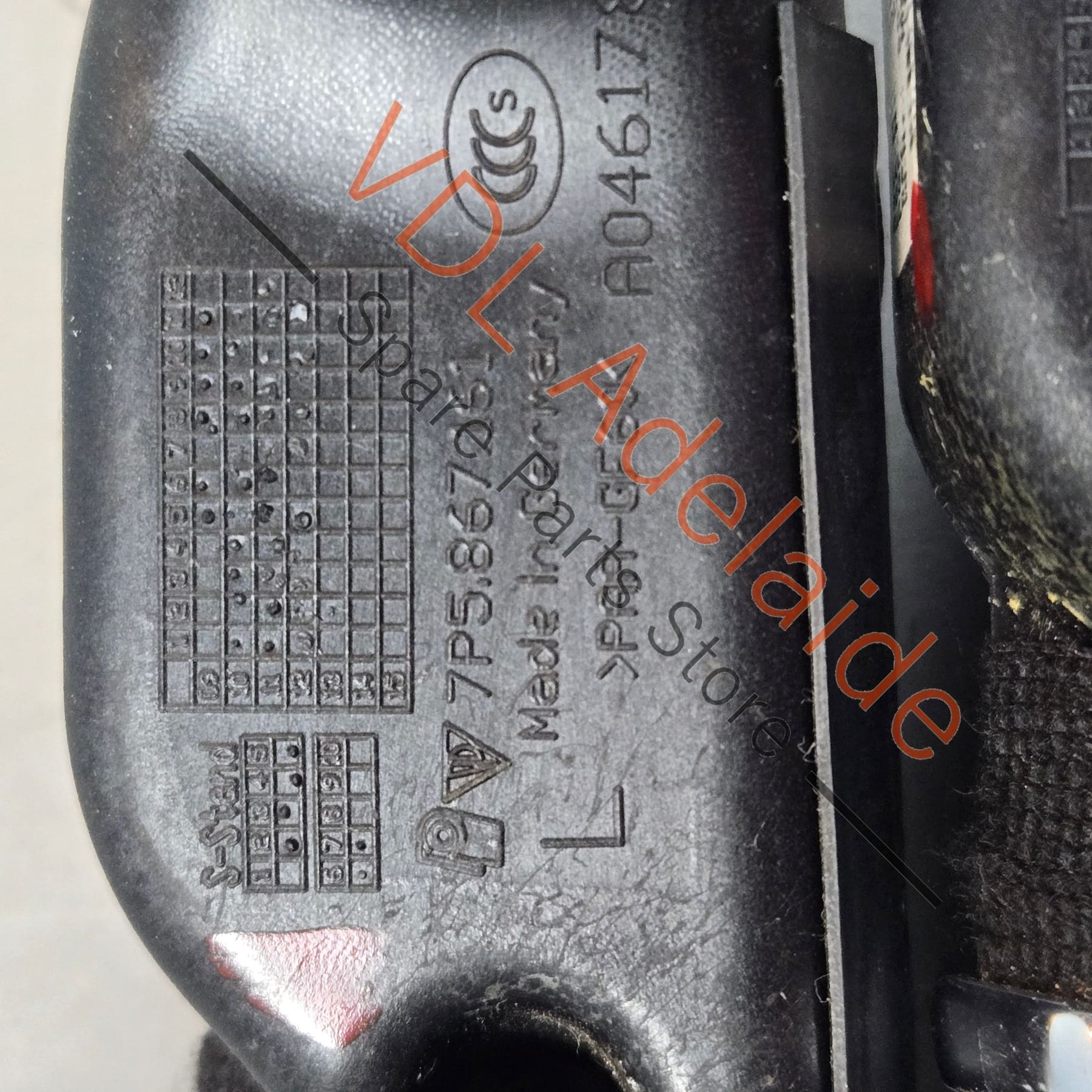 95855516101 95855516201 95855516101 95855516201 Porsche Cayenne 958 Smooth Leather Interior Door Handle Set