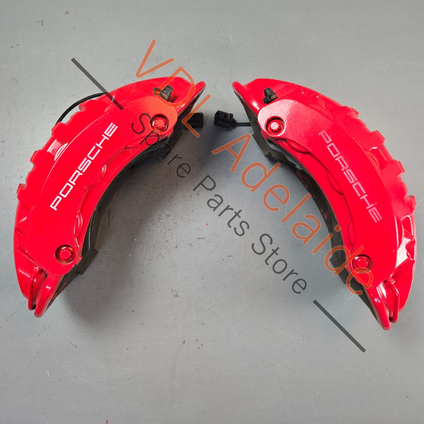 7PP615149AT 7PP615150AT 7PP615150J Porsche Cayenne GTS 92A 958 Red Front Brake Caliper Set suit 360 x 36 rotor