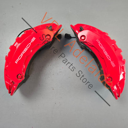 7PP615149AT 7PP615150AT 7PP615150J Porsche Cayenne GTS 92A 958 Red Front Brake Caliper Set suit 360 x 36 rotor