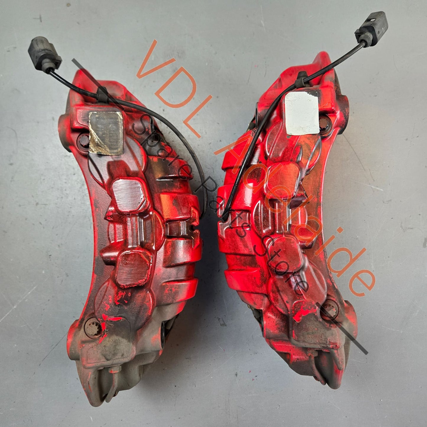 7PP615149AT 7PP615150AT 7PP615150J Porsche Cayenne GTS 92A 958 Red Front Brake Caliper Set suit 360 x 36 rotor