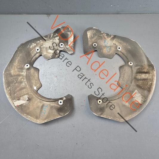 95835180101 95835180201  Porsche Cayenne GTS 92A 958 Front Brake Dust Stone Shield Set suit 360 x 36 rotor