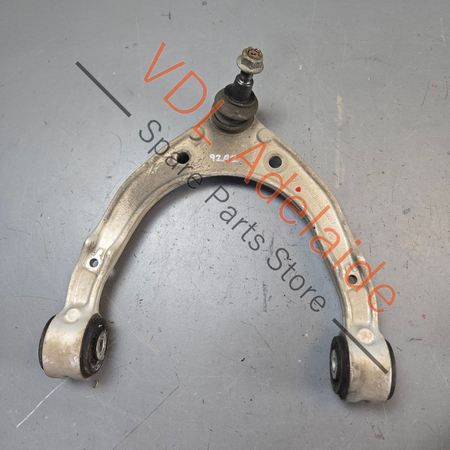 95834105100   Genuine OEM Porsche Cayenne 92A 958 Pair of Front Upper Wishbone Control Arm 95834105100