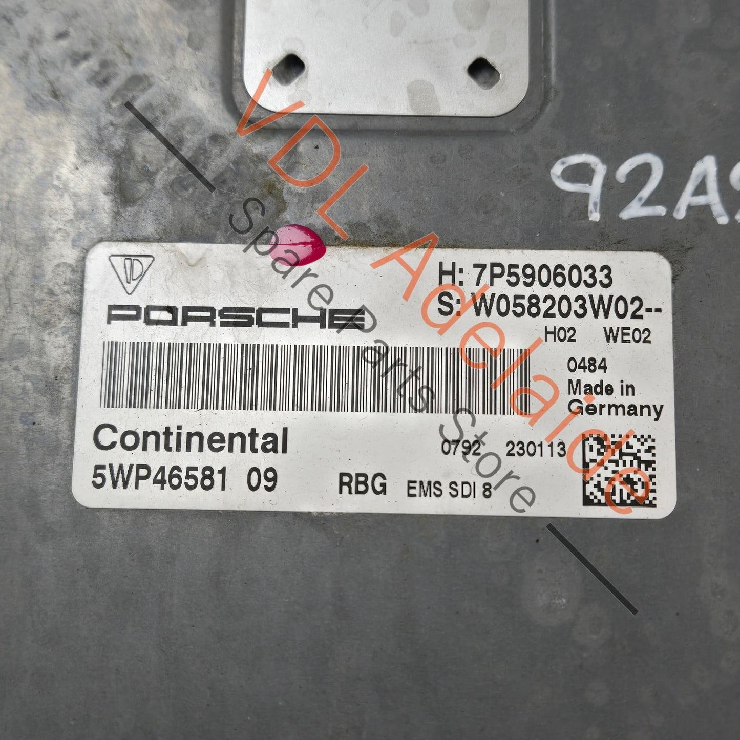 95861860400 7PP907064GD 7PP907279AS Porsche Cayenne 92A 958 GTS DME Key Set ECU and BCM complete