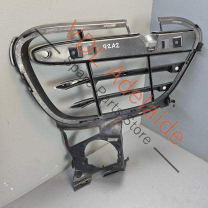 7P5807681C 95850568111  Porsche Cayenne GTS 92A 958 958.1 Front Bumper Grille Left 7P5807681C