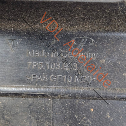 7PP103908 7PP103908B  Porsche Cayenne 92A 958 S GTS V8 4.8 Engine Trim Right Cyls 1-4 7PP103908