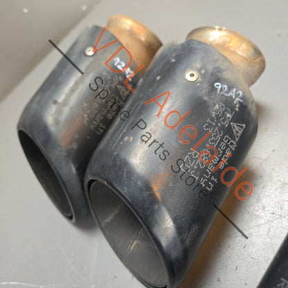 95811125180 95811125180  Porsche Cayenne GTS 92A 958 Set of Exhaust Tips 95811125180 95811125180