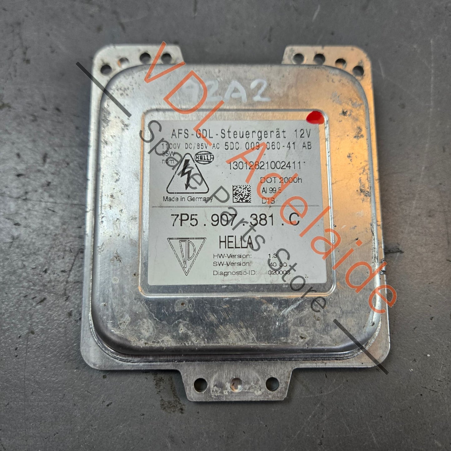 7P5907381C 95861838110  Porsche Cayenne Headlight Control Unit 7P5907381C 95861838110