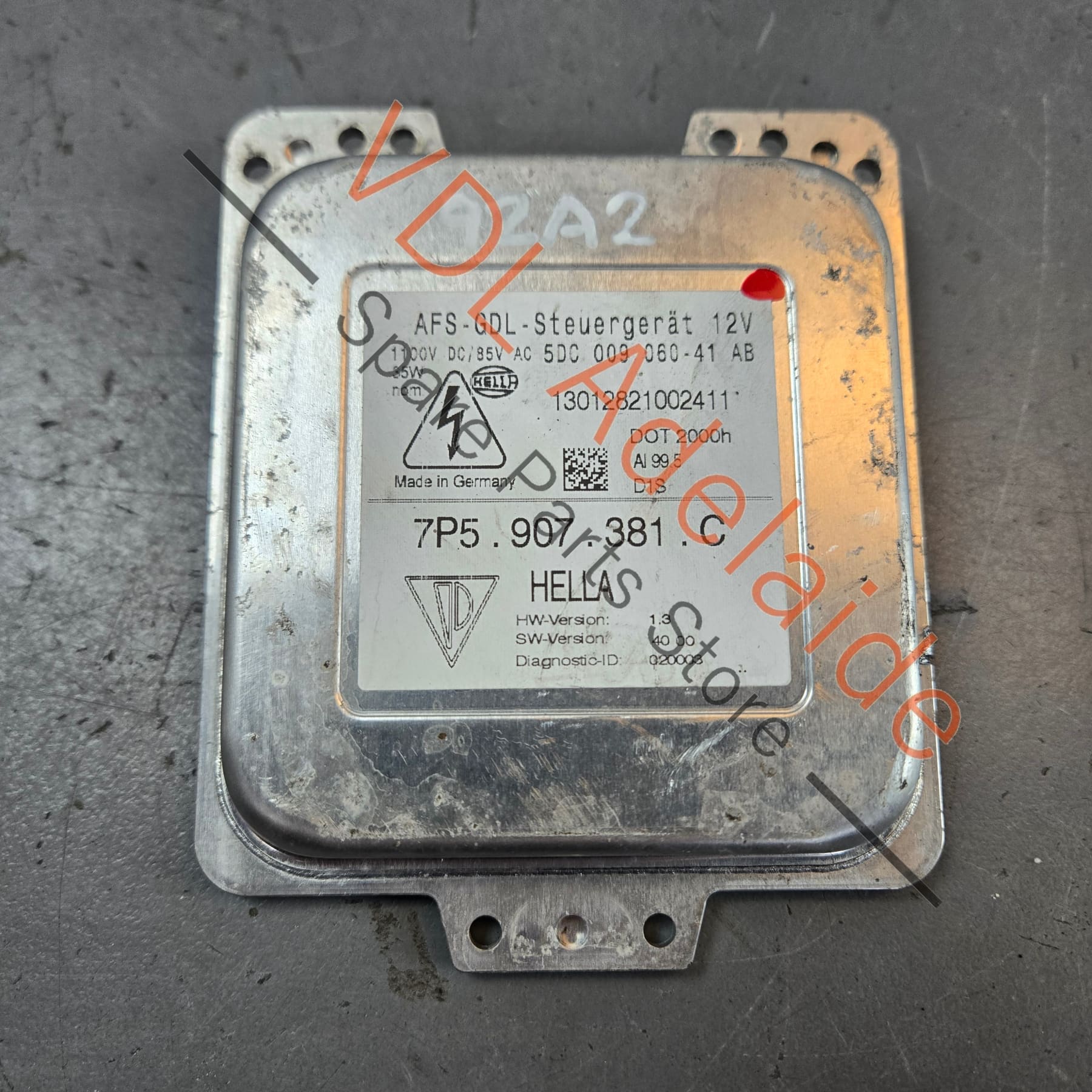 7P5907381C 95861838110  Porsche Cayenne Headlight Control Unit 7P5907381C 95861838110