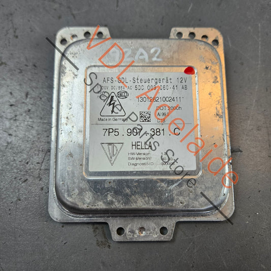 7P5907381C 95861838110  Porsche Cayenne Headlight Control Unit 7P5907381C 95861838110