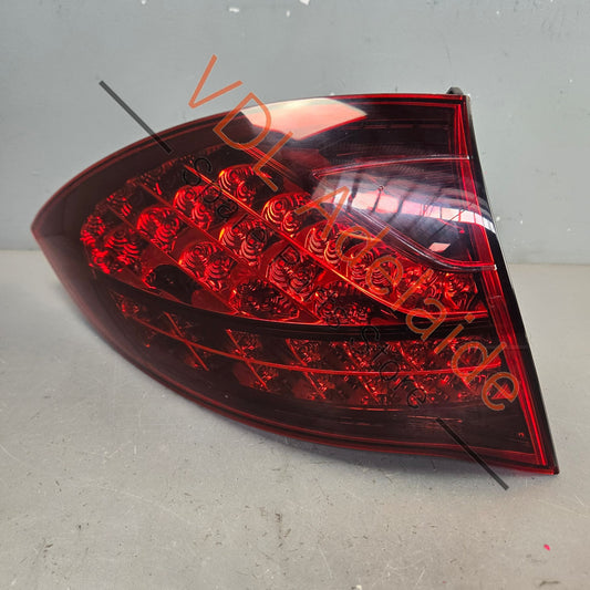 958945095B 7P5945095M  Porsche Cayenne GTS 92A 958 Left Outer Rear Light Tail Light 958945095B 7P5945095M Darkened Cherry Red