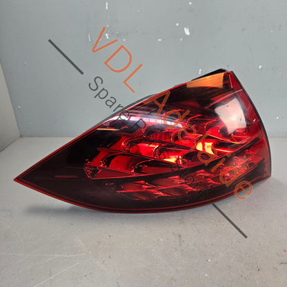 958945095B 7P5945095M  Porsche Cayenne GTS 92A 958 Left Outer Rear Light Tail Light 958945095B 7P5945095M Darkened Cherry Red