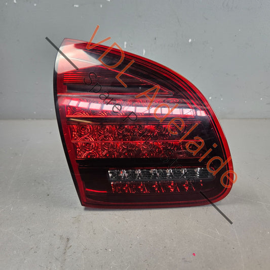 95863109320 7P5945093R  Porsche Cayenne GTS 92A 958 Left Inner Rear Light Tail Light 95863109320 7P5945093R Darkened Cherry Red