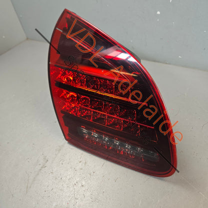 95863109320 7P5945093R  Porsche Cayenne GTS 92A 958 Left Inner Rear Light Tail Light 95863109320 7P5945093R Darkened Cherry Red
