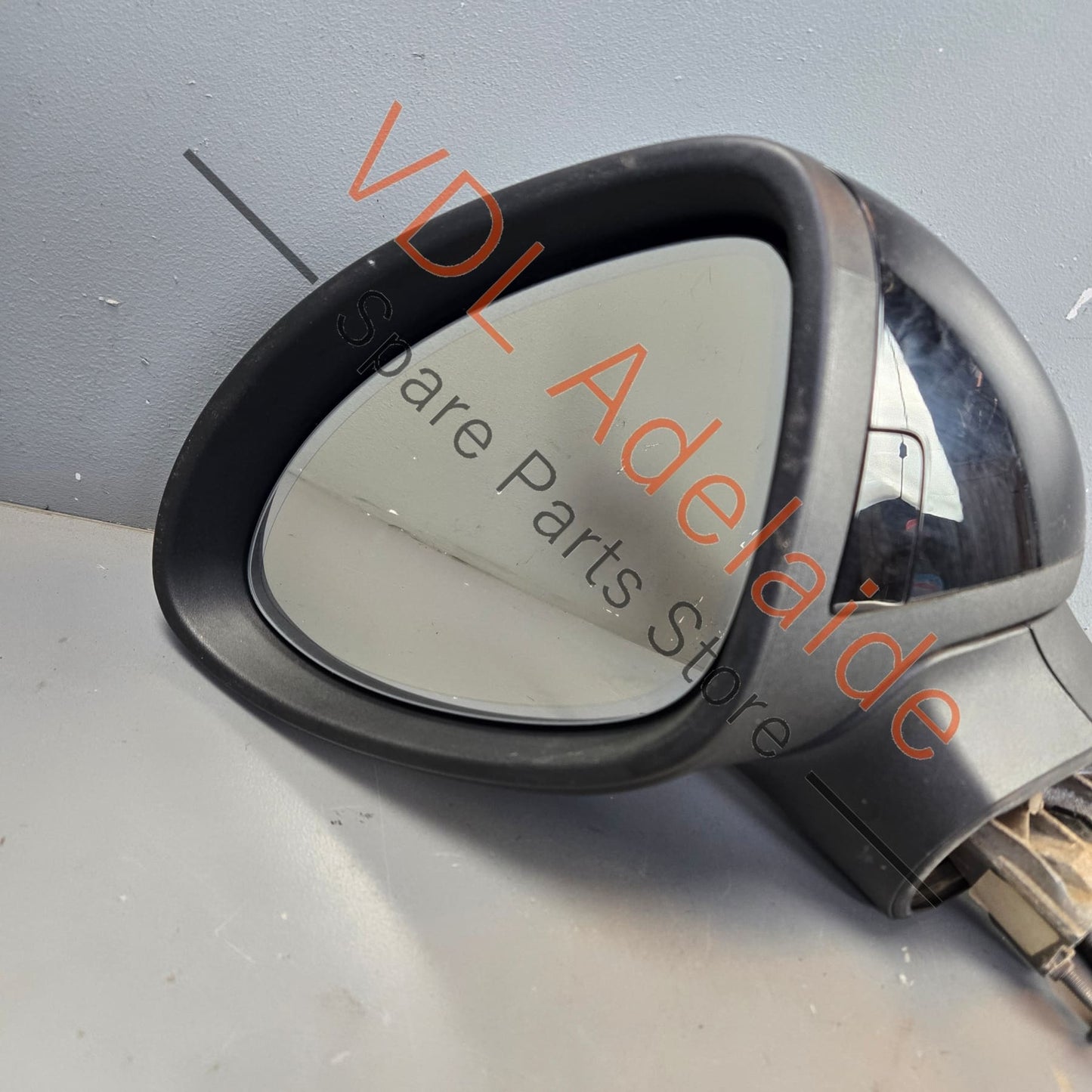 95873150711 95873152150 95861248975 Porsche Cayenne 92A 958 Left Exterior Mirror Assembly Heated, Power Folding, Memory Lane Assist, Auto Dim 95873150711 95873152150