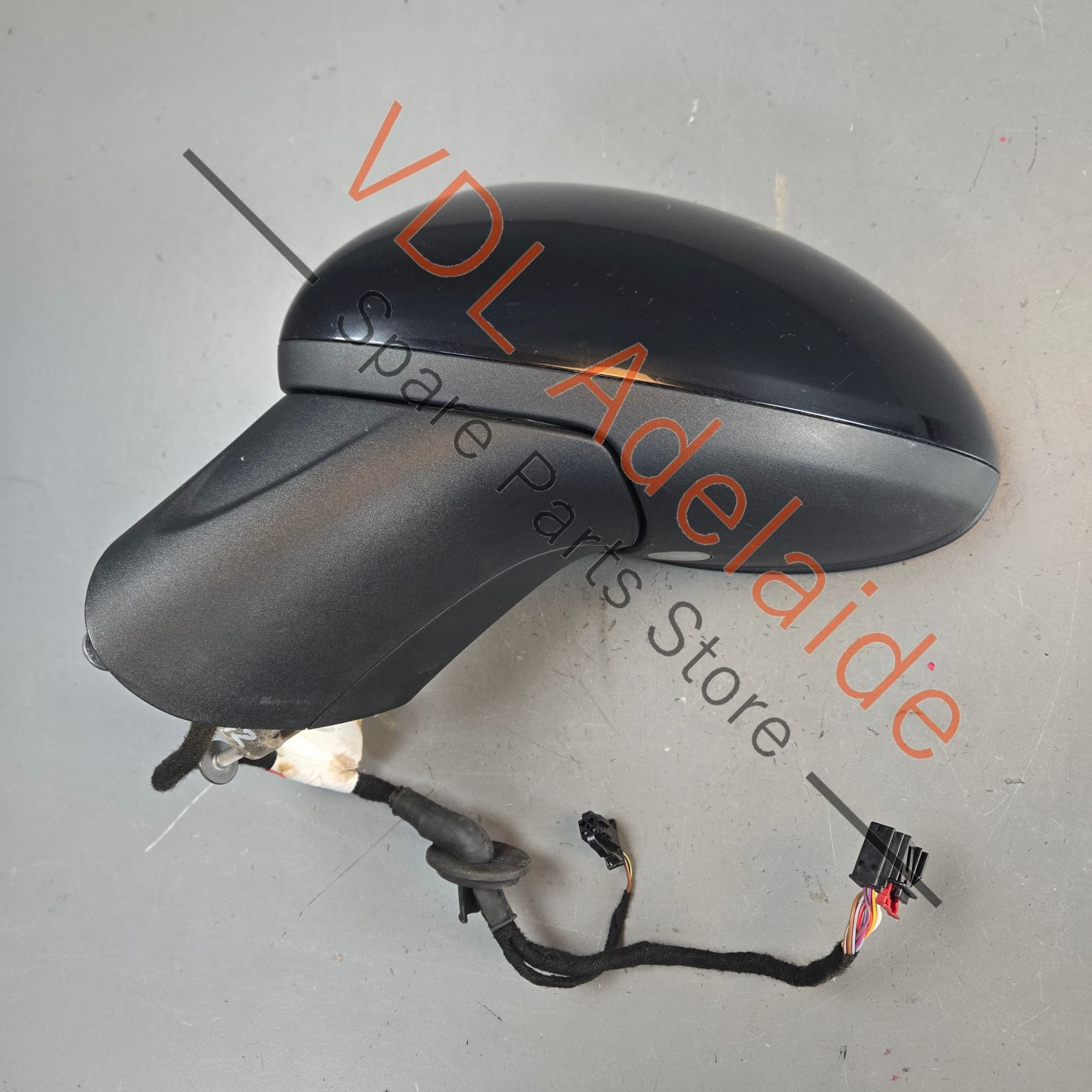 95873150711 95873152150 95861248975 Porsche Cayenne 92A 958 Left Exterior Mirror Assembly Heated, Power Folding, Memory Lane Assist, Auto Dim 95873150711 95873152150