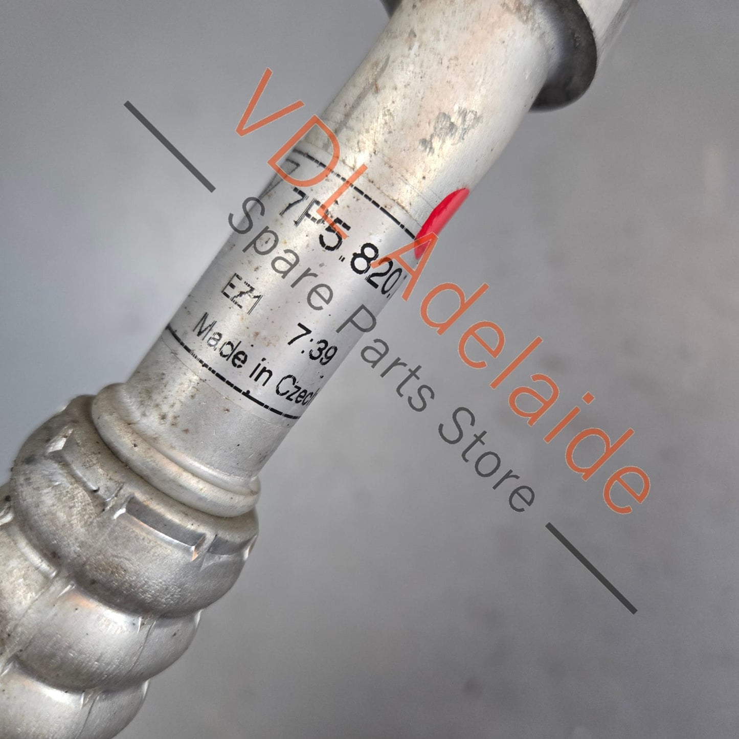 7P5820744F   Porsche Cayenne 92A 958 AC Refrigerant Hose Pipe 7P5820744F