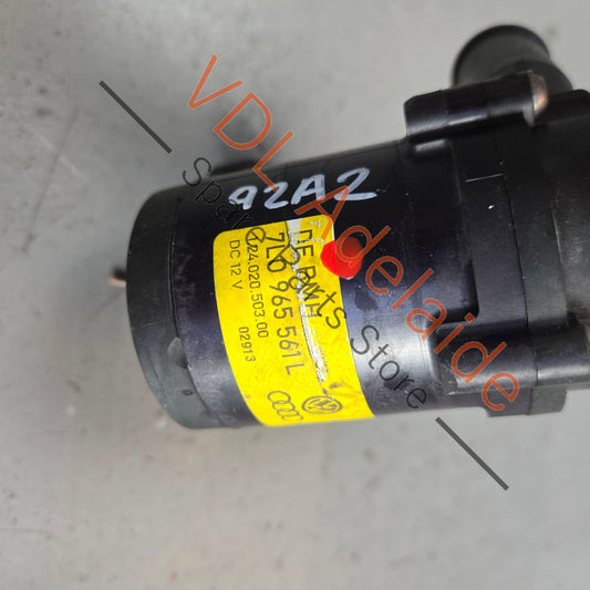 7L0965561L 95510656110  Porsche Cayenne 92A 958 Aux Auxiliary Coolant Pump 7L0965561L 95510656110