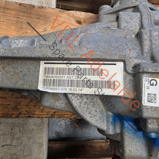 0BM409505T   VW Touareg 7P Front Diff Differential 0BM409505T