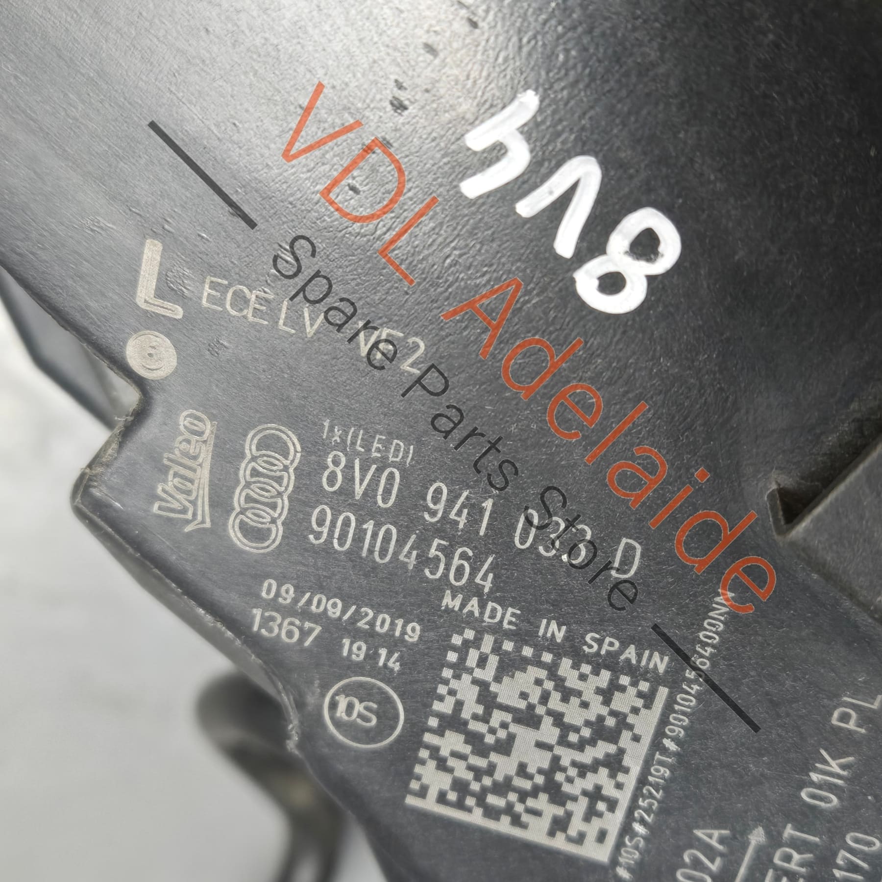 8V0941773D 8V0941033D  Audi A3 S3 8V.5 LED Headlight Head Light Left 8V0941033D 8V0941773D