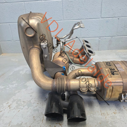 99111341102 99111132101 99111143708  Porsche 911 991.1 GTS 3.8L Sport Exhaust System Genuine OEM Complete