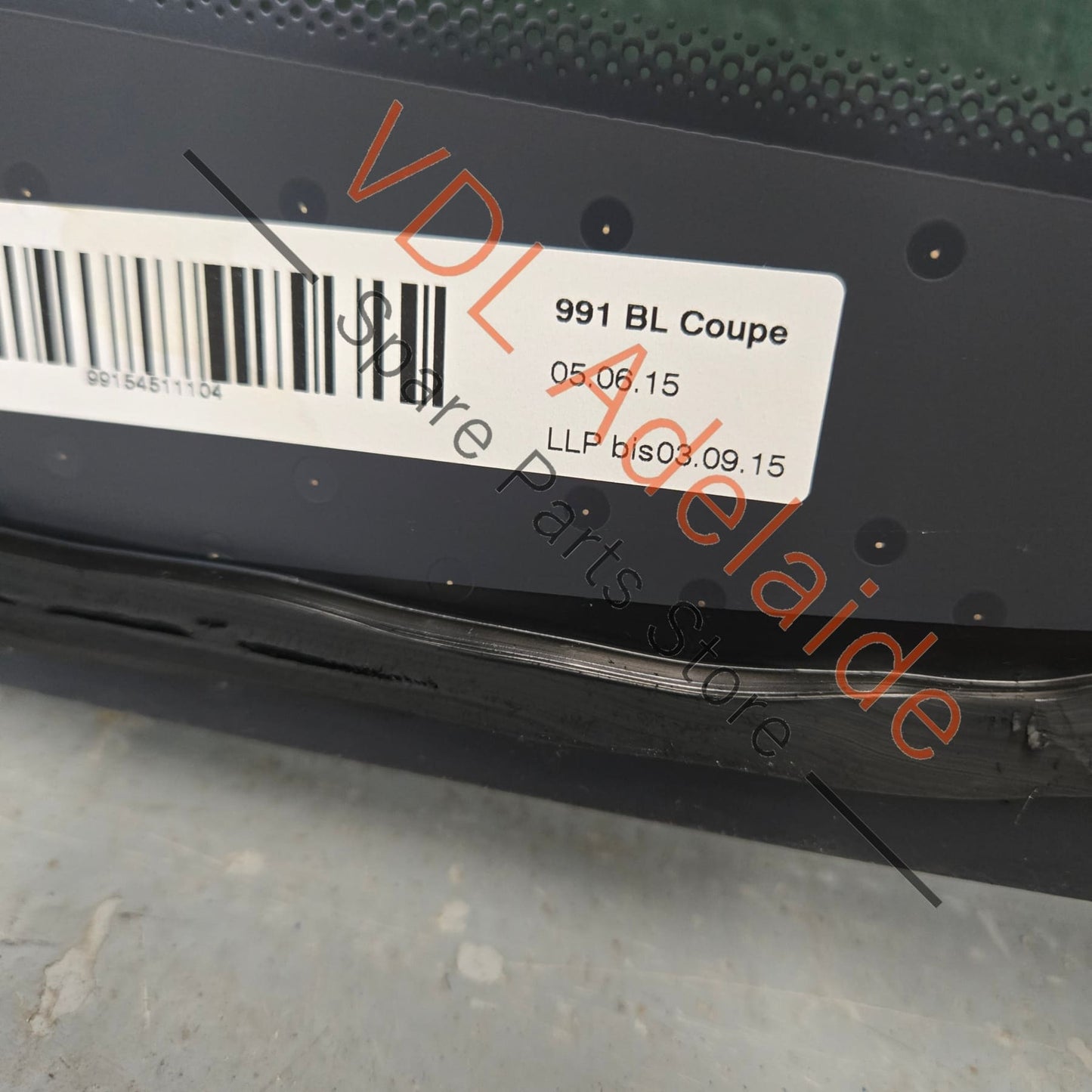 99154591108 99154591104   Porsche 911 991 Rear Window Windscreen with option for rear wiper 99154591108