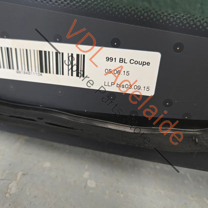 99154591108 99154591104   Porsche 911 991 Rear Window Windscreen with option for rear wiper 99154591108