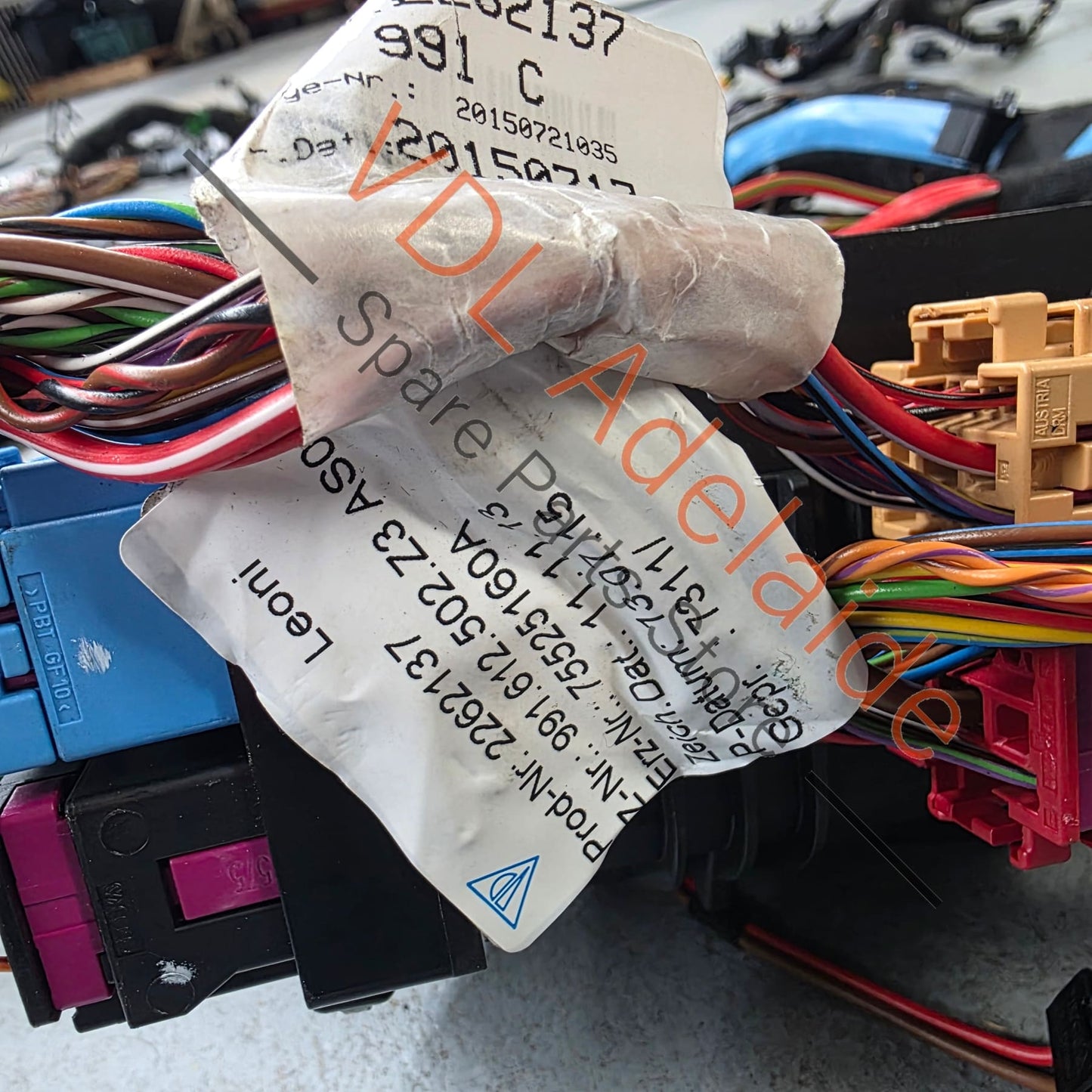99161290100    Porsche 911 991.1 Main Vehicle Body Wiring Loom Harness (suit Manual, RHD, Burmester)