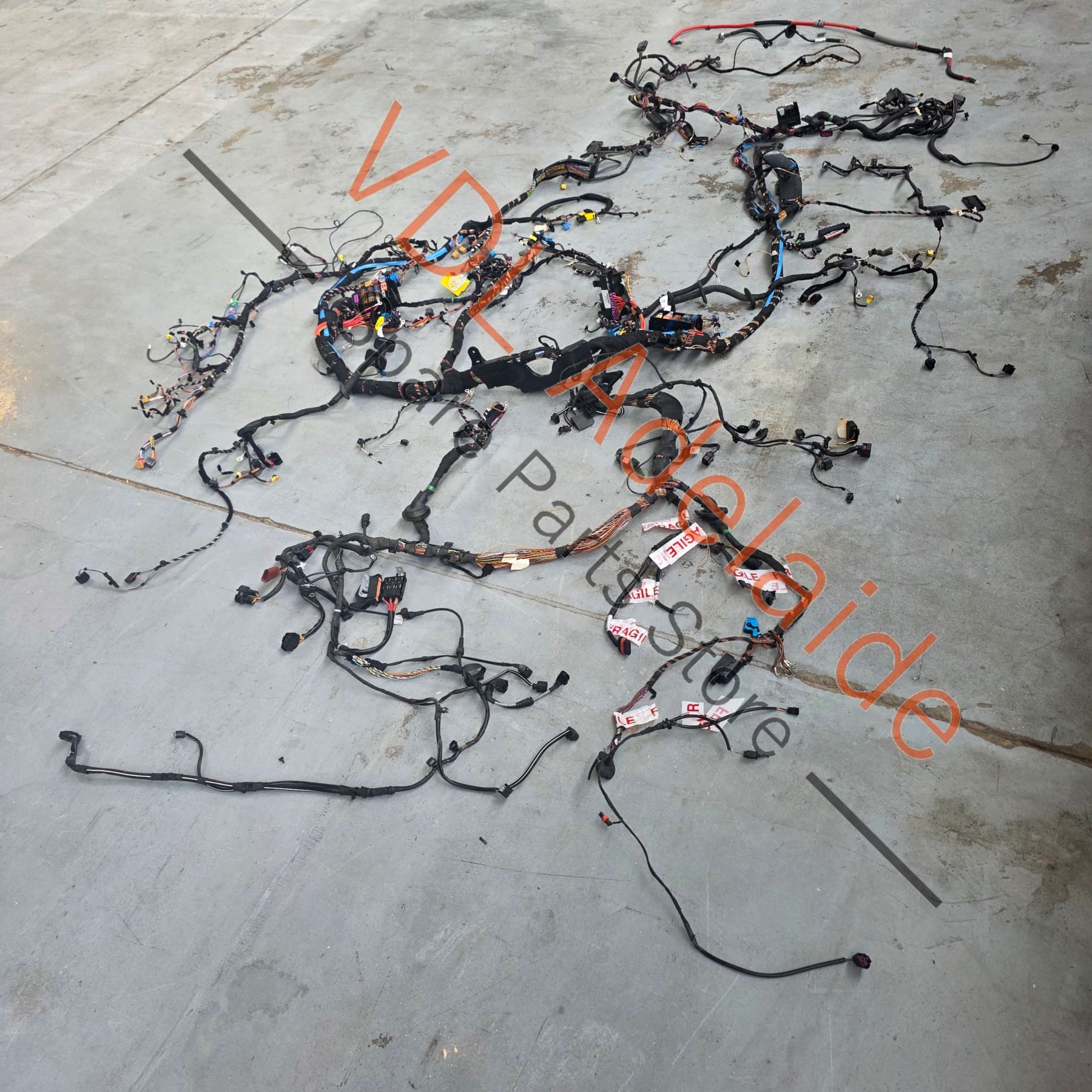 99161290100    Porsche 911 991.1 Main Vehicle Body Wiring Loom Harness (suit Manual, RHD, Burmester)