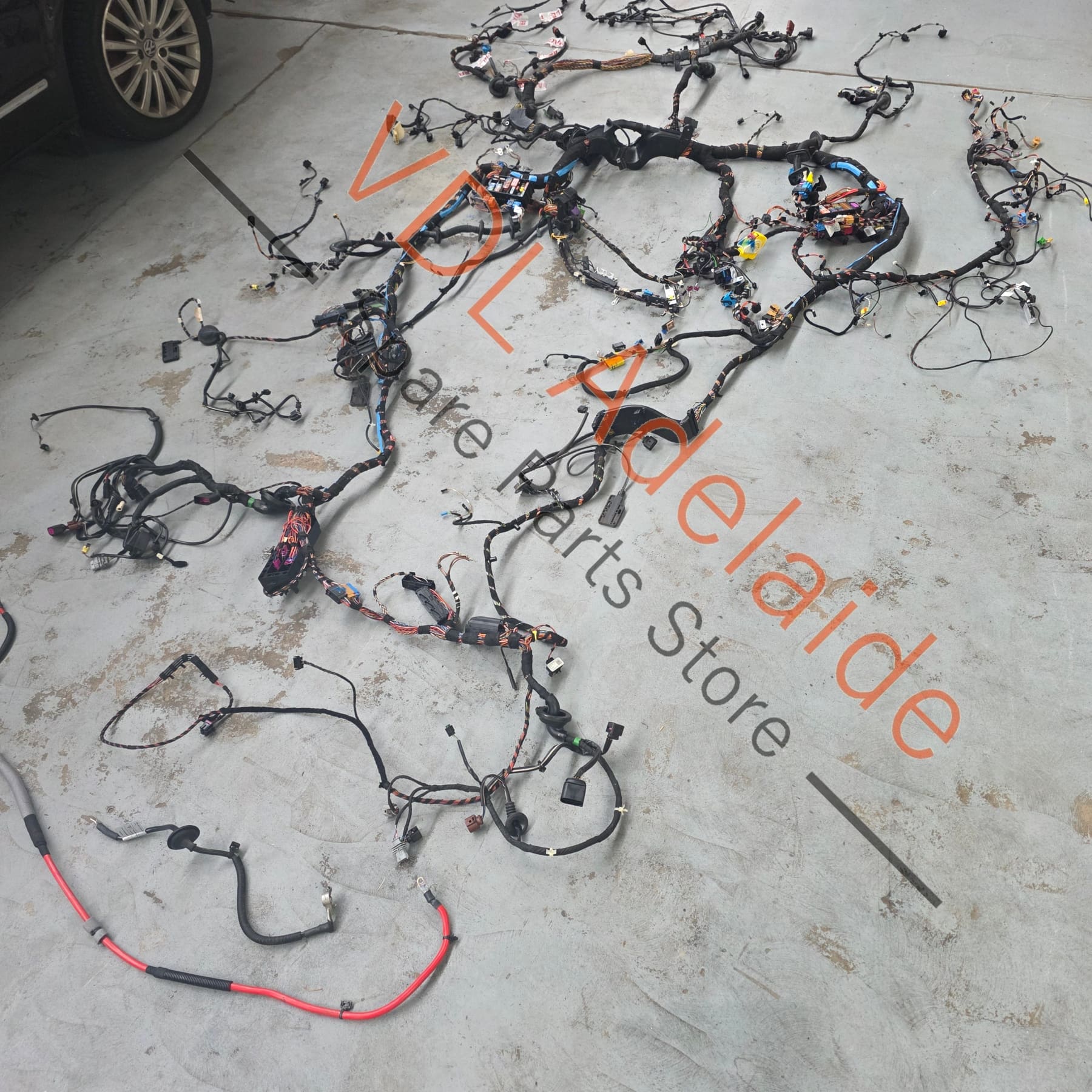 99161290100    Porsche 911 991.1 Main Vehicle Body Wiring Loom Harness (suit Manual, RHD, Burmester)