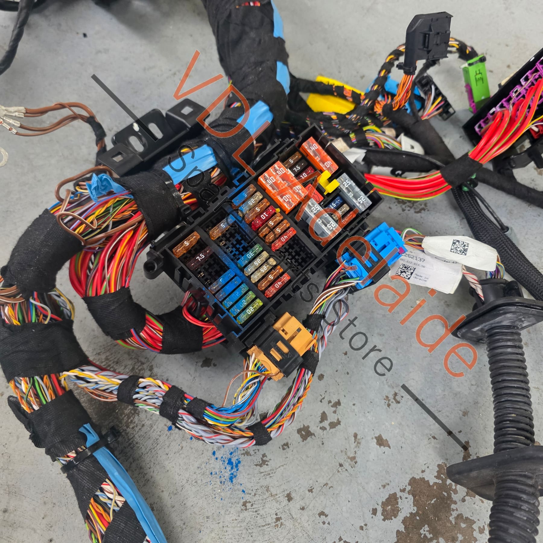 99161290100    Porsche 911 991.1 Main Vehicle Body Wiring Loom Harness (suit Manual, RHD, Burmester)