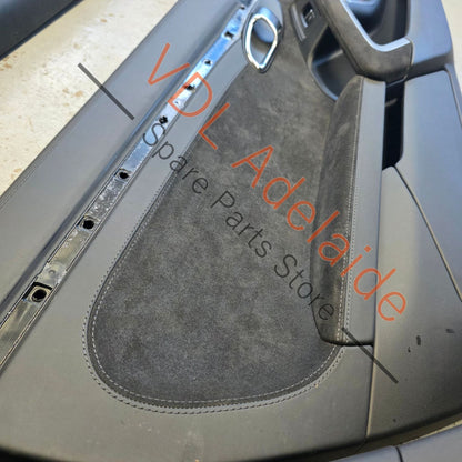 99155520346DSP 991555533012W0 99155520446DSP  Porsche 911 991 Leather / Alcantara Door Trim Set Burmester