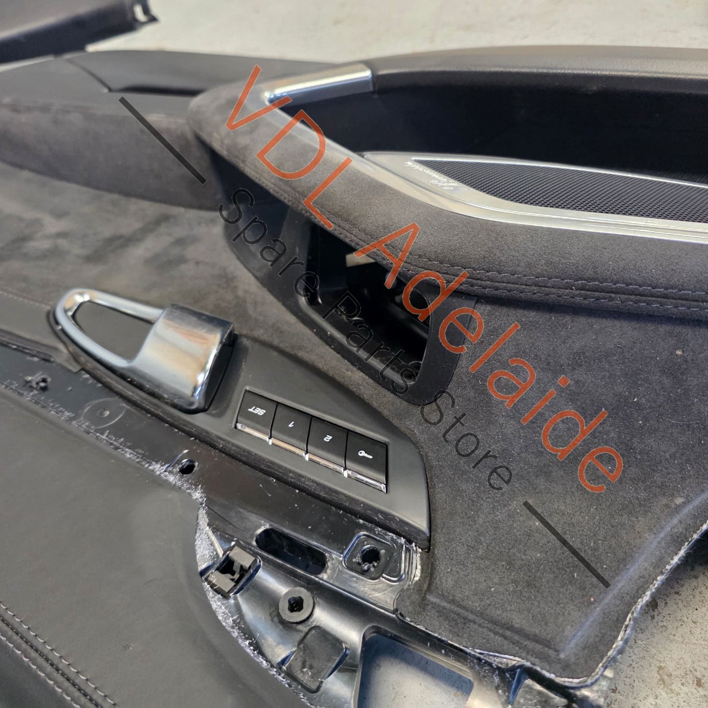 99155520346DSP 991555533012W0 99155520446DSP  Porsche 911 991 Leather / Alcantara Door Trim Set Burmester
