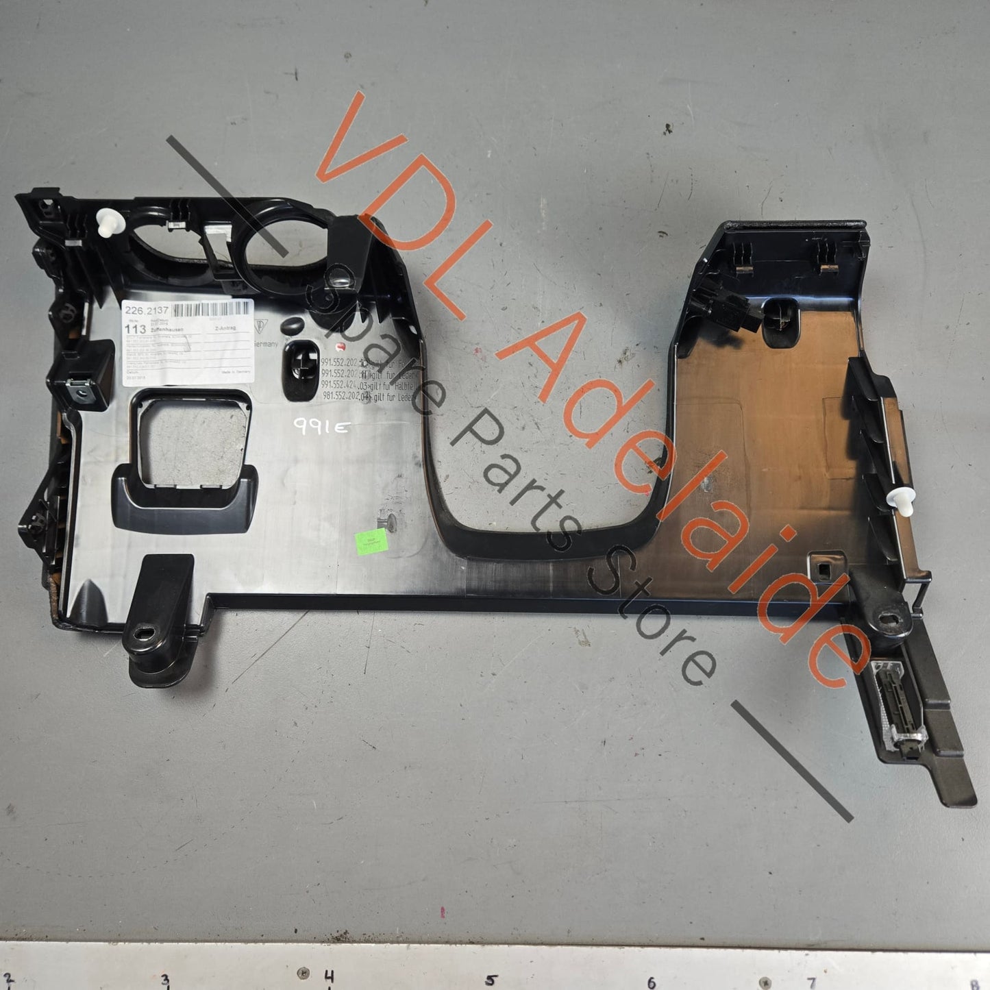 991552203922W0 991552202912W0   Porsche 911 991 Alcantara Lower Dashboard Set Glovebox for RHD 99155220392 2W0 99155220291 2W0