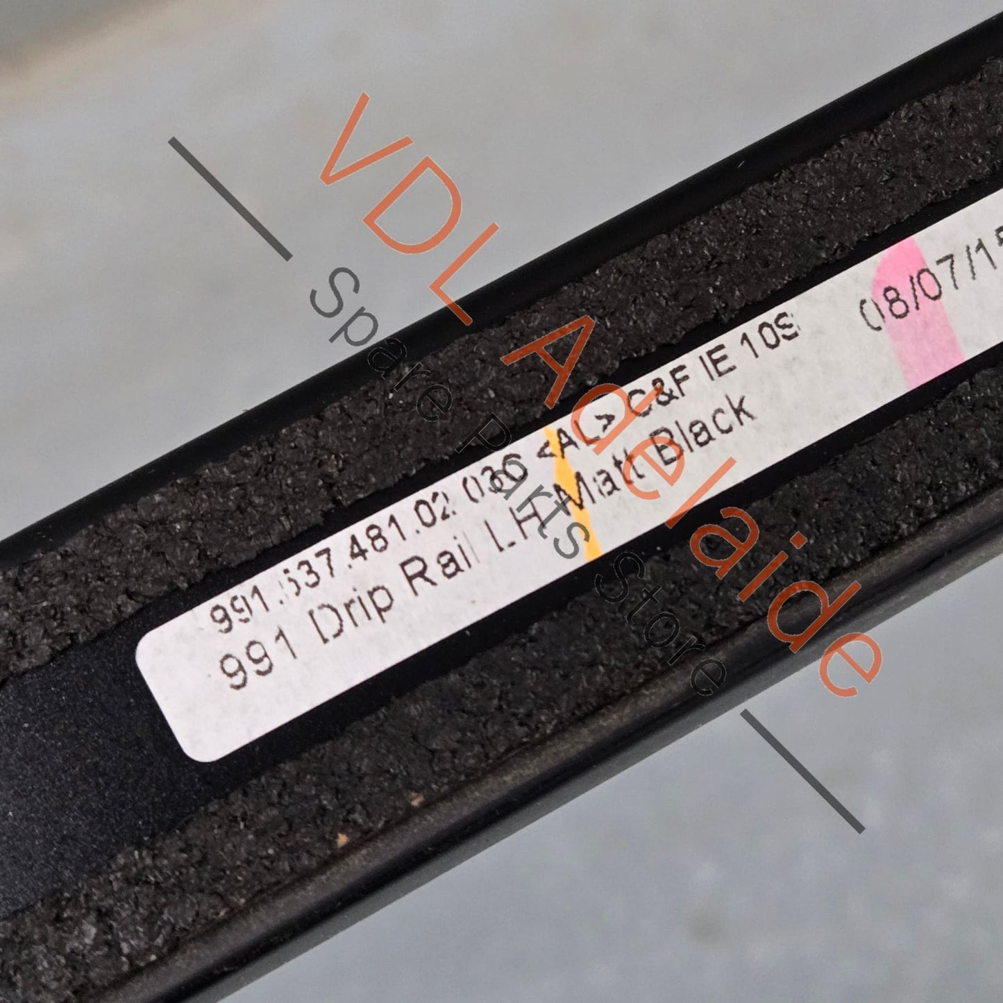 9915374810203C 99153748102   Porsche 911 991 Drip Rail Exterior Window Frame Trim Roof 99153748102 03C