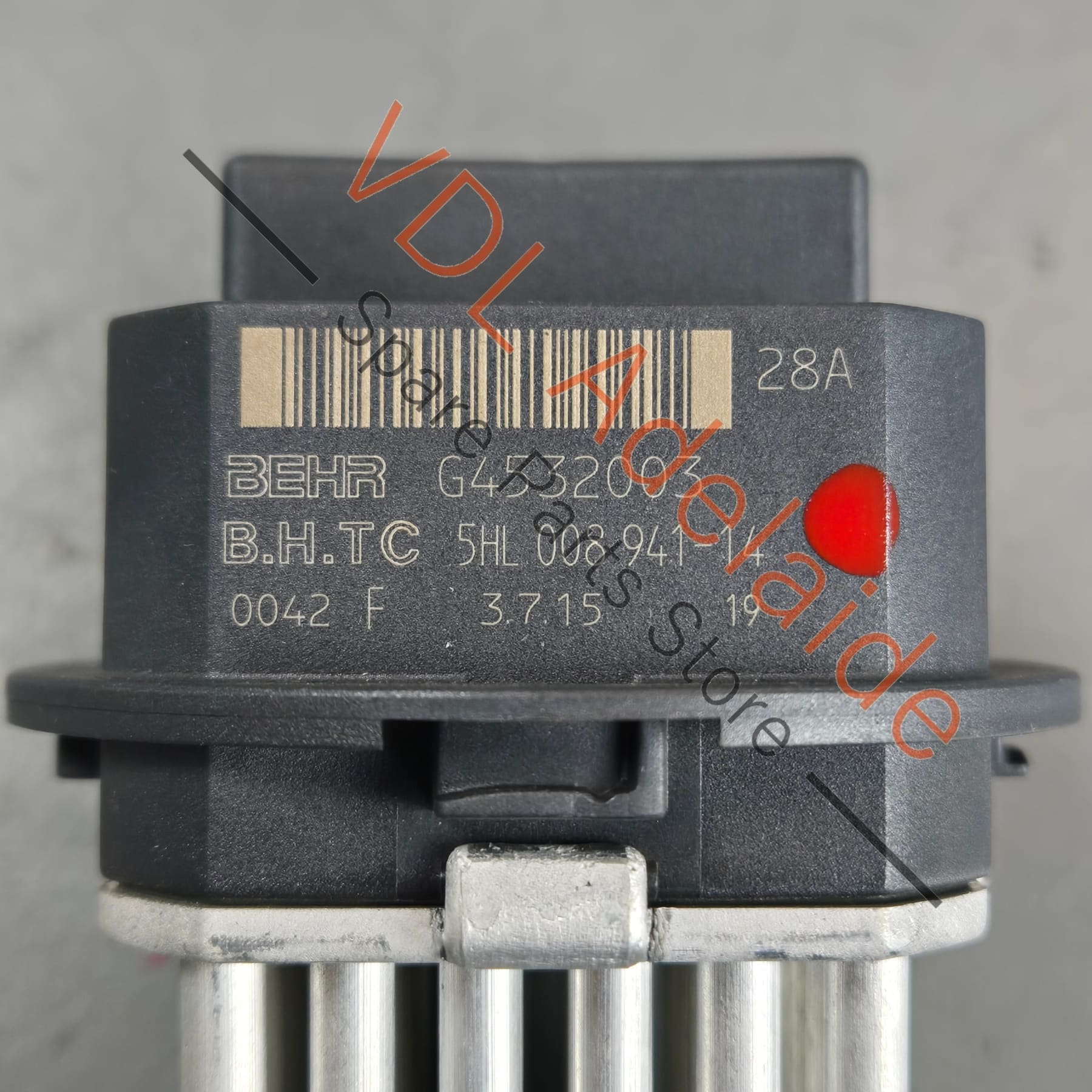 5HL008941 99162442301   Porsche 911 Boxster Cayman Blower Fan Governor Resistor 99162442301 5HL008941