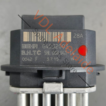 5HL008941 99162442301   Porsche 911 Boxster Cayman Blower Fan Governor Resistor 99162442301 5HL008941