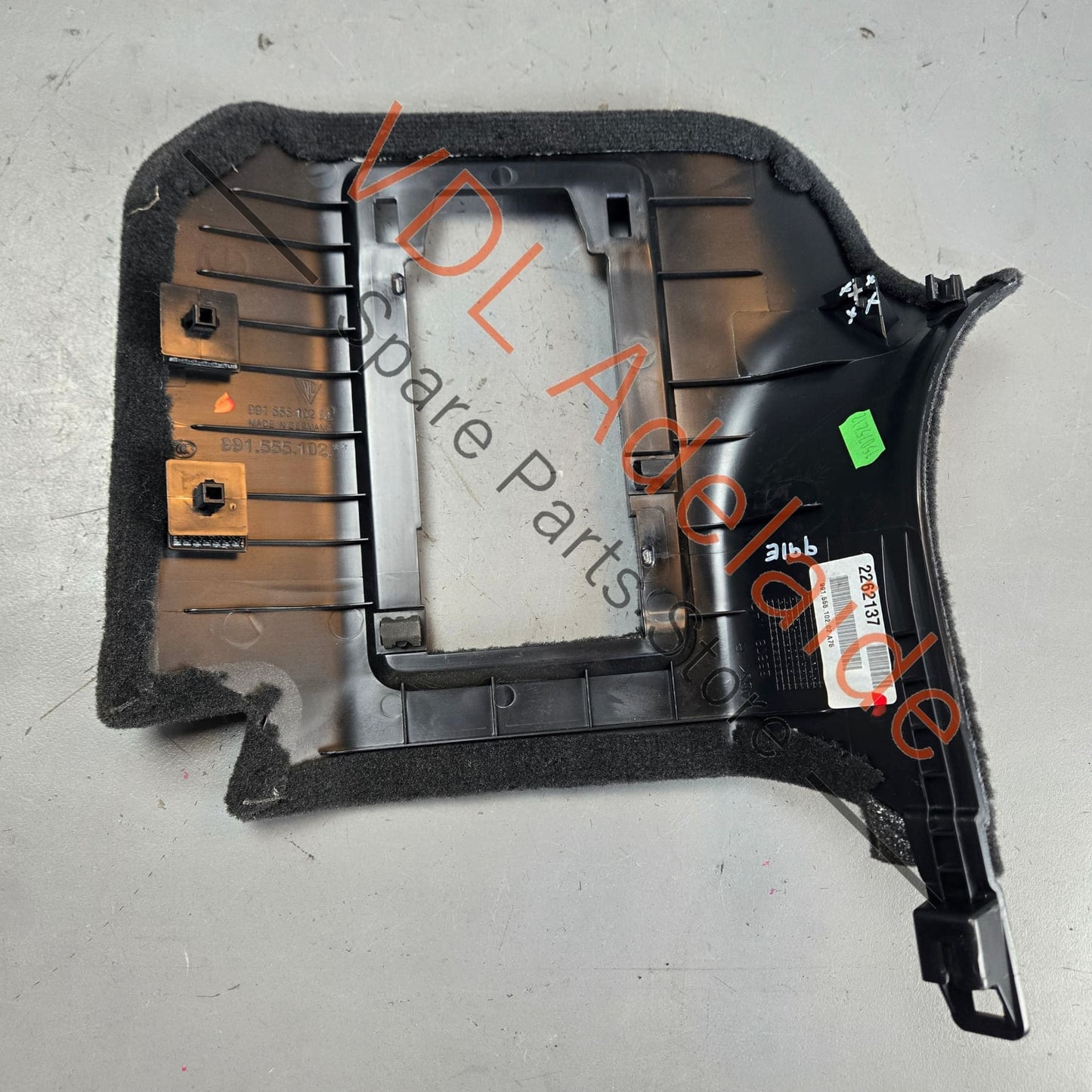 99155510201A75 99155510202A75   Porsche 911 Right Side A Pillar Floor Trim Panel Fuse Cover 99155510202 A75