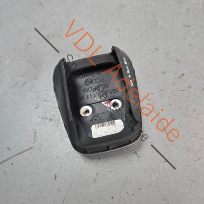 99142311102    Porsche 911 991 Manual Sports Aluminium Brake & Clutch Pedal Cover (Pair)