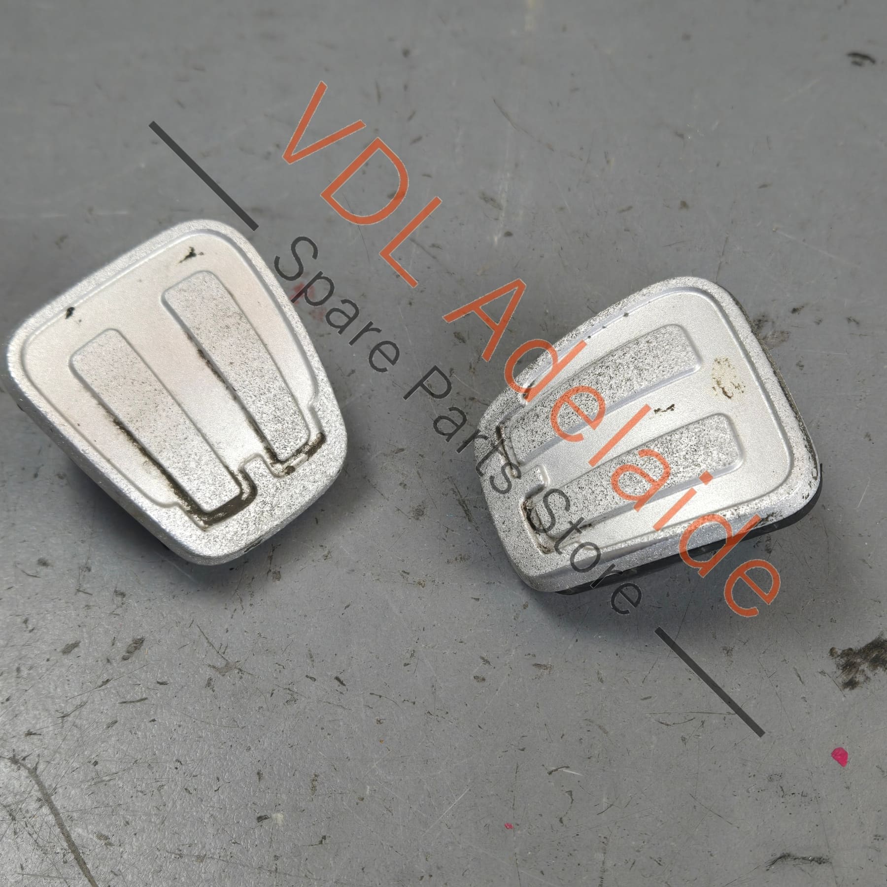 99142311102    Porsche 911 991 Manual Sports Aluminium Brake & Clutch Pedal Cover (Pair)