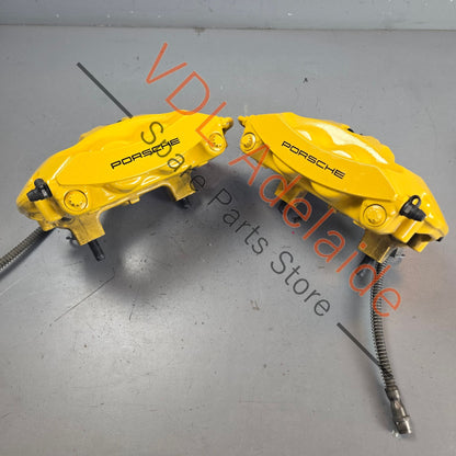 99135242532 99135242532 99135242530 99135242630 Porsche 911 Carbon Ceramic PCCB Rear Brake Caliper Set 99135242532 99135242532